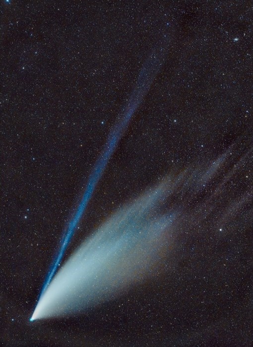 Come Neowise in Toscana