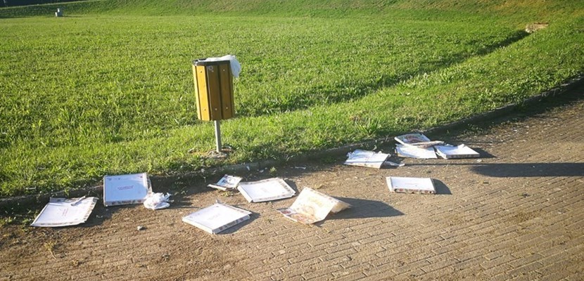 Degrado al parco di San Piero