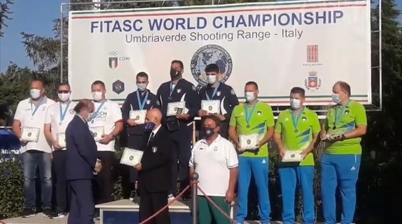 Il podio  al Tav Umbriaverde