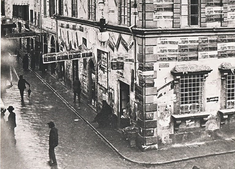 Elezioni a Borgo: Foto storica di campagna elettorale