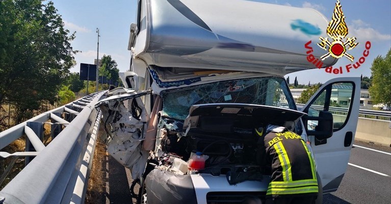 L'incidente in autostrada
