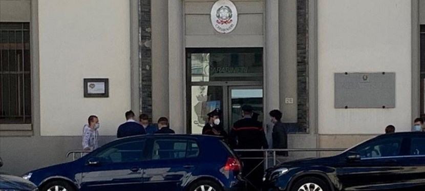 La caserma di Carabinieri di Borgo