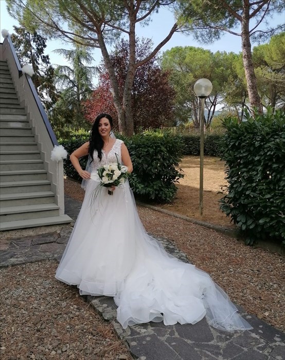 Ilaria e Lorenzo sposi