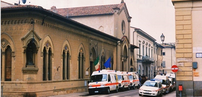 Sede e l’Oratorio della Confraternita di Misericordia, da 173 anni al servizio della comunità borghigiana.