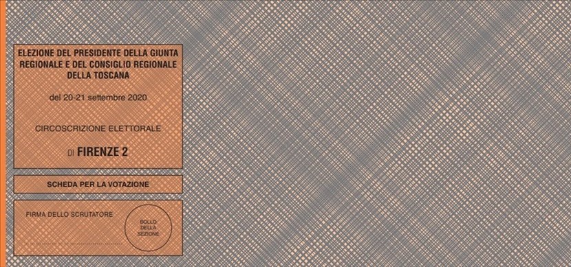 Fac simile scheda Firenze 2