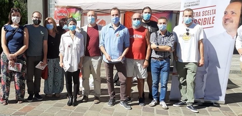 Foto di gruppo Toscana a Sinistra
