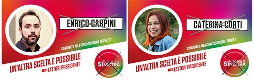 I due candidati mugellani