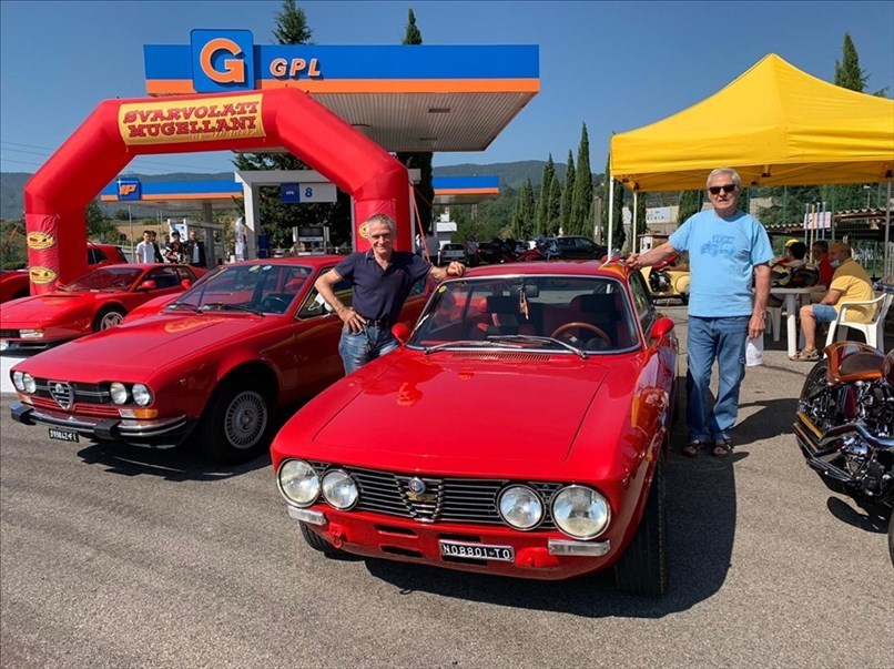 Le auto in esposizione