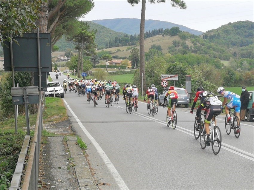 Panoramica nello Stradone verso il Bivio di Olmi e Serravalle
