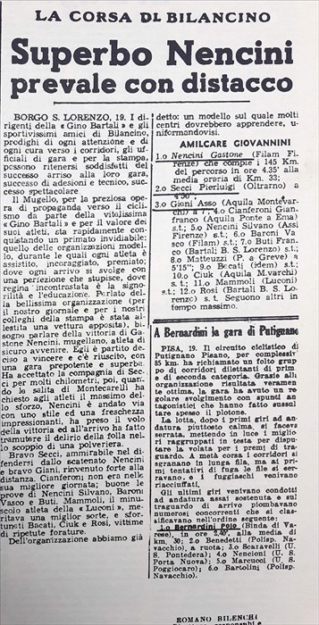 L’articolo di Amilcare Giovannini sul “Nuovo Corriere”