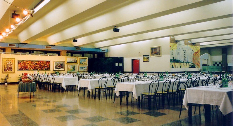 L'interno del Circolo Arci