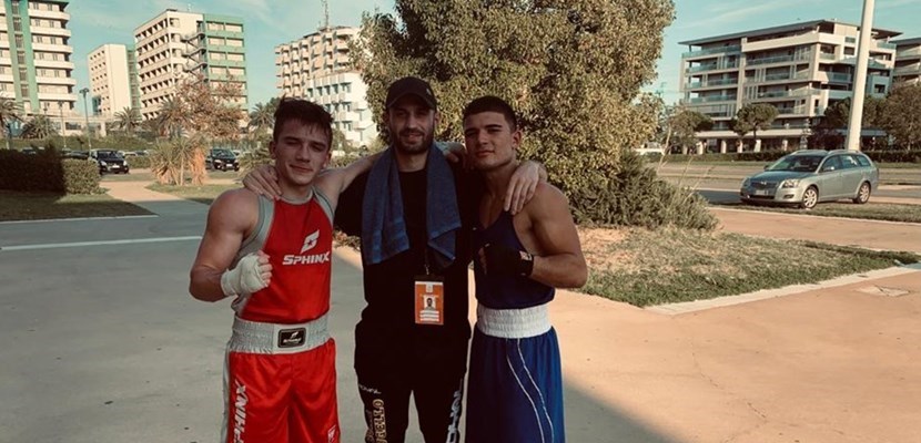 Da sinistra Falaschi, Sarti, Haruni