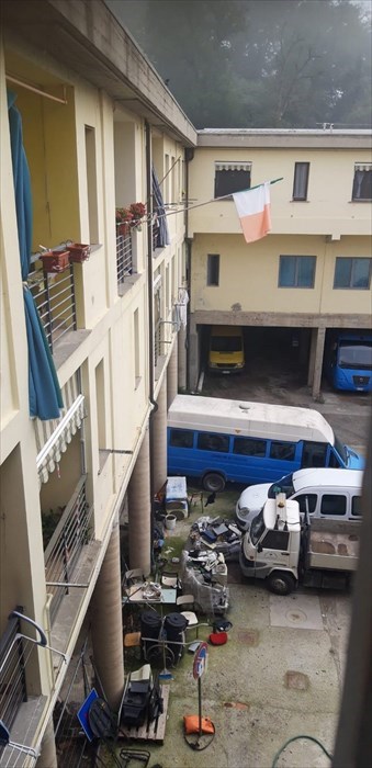 La vicina area del cantiere comunale