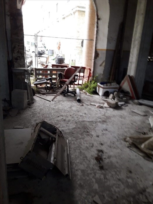 La vicina area del cantiere comunale