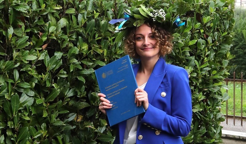 Maira Innocenti neo dottoressa