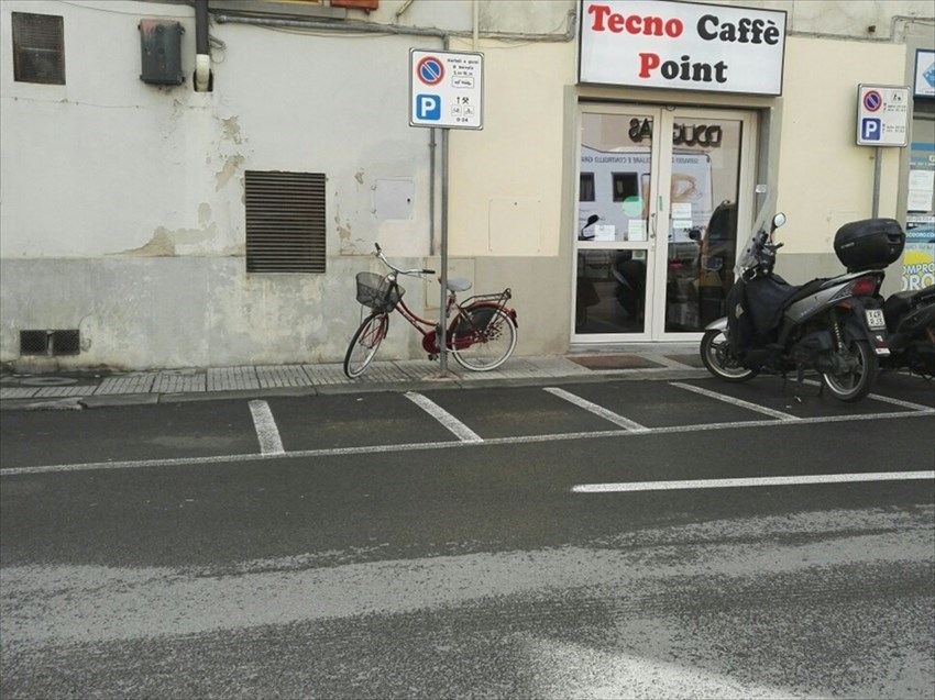 Le bici sui marciapiedi