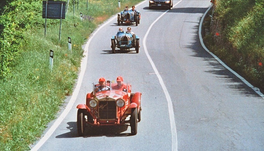 Al Bivio di Santa Lucia sul Passo della Futa