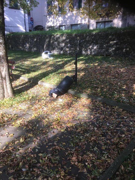 Atto vandalico a Firenzuola