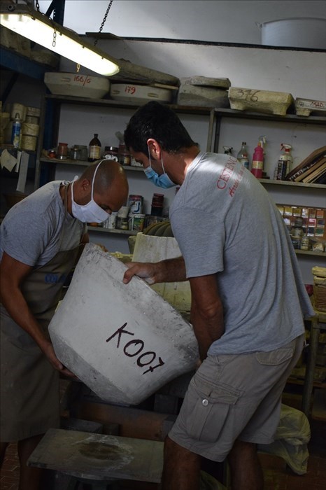 Lavorazione dell'argilla