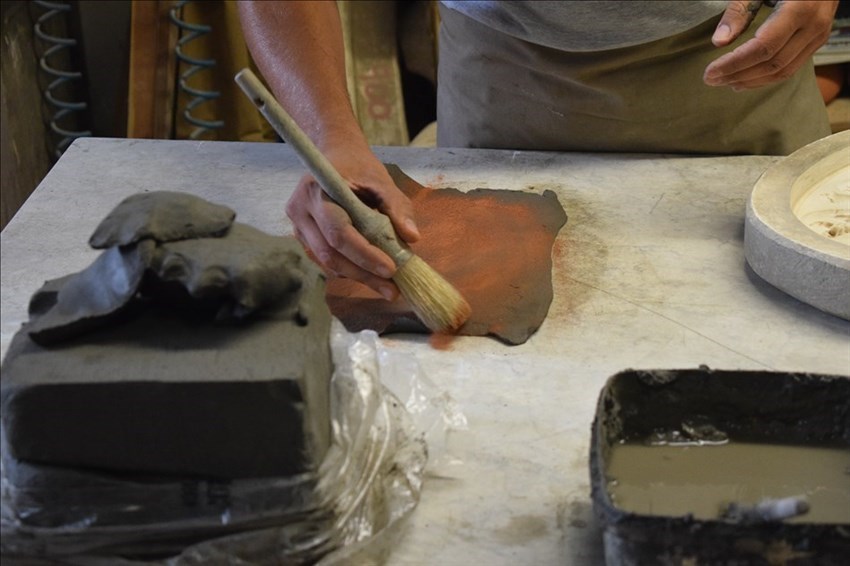 Lavorazione dell'argilla