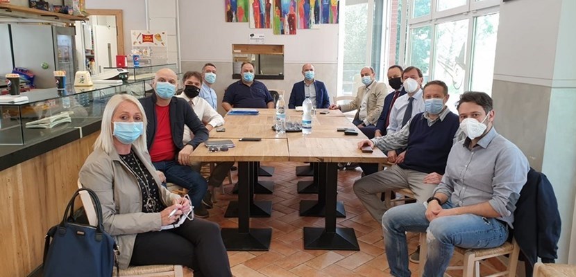 La riunione con i sindaci per il progetto