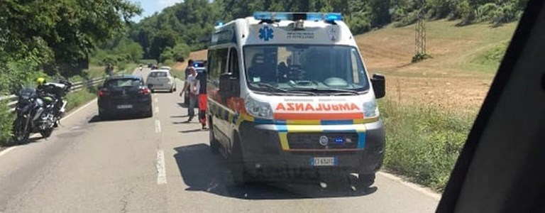 Un incidente sulla Bolognese, foto di archivio