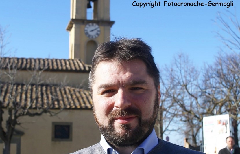 Il sindaco di Dicomano, Stefano Passiatore