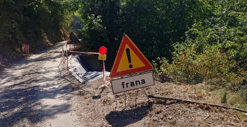 La frana di Ripafratta a Mucciano