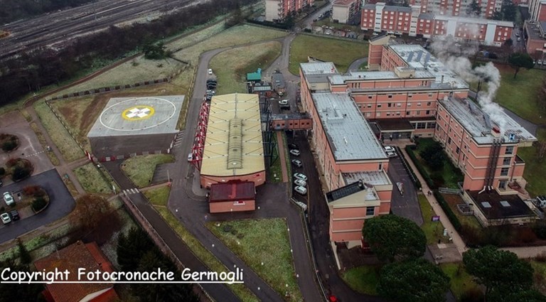 L'ospedale di Borgo San Lorenzo