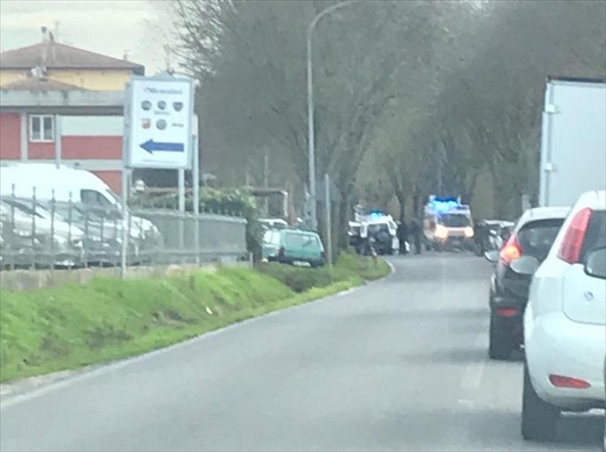 L'incidente di stamani a Borgo
