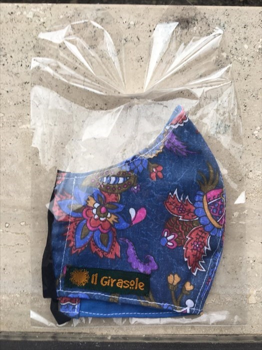 Una delle mascherine prodotte