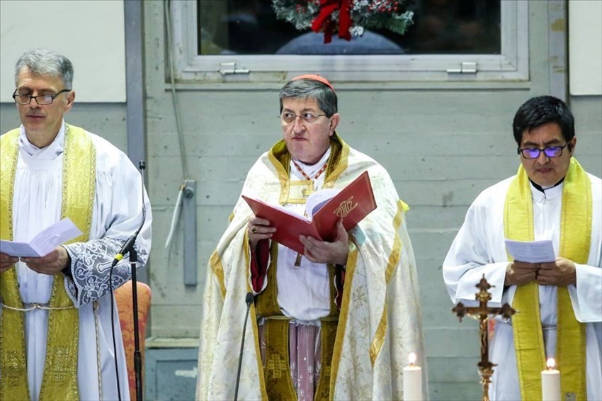 Messa di Natale Barberino dopo terremoto