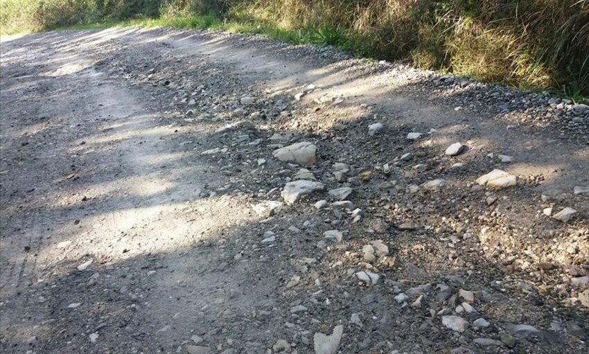 La strada per Ampinana