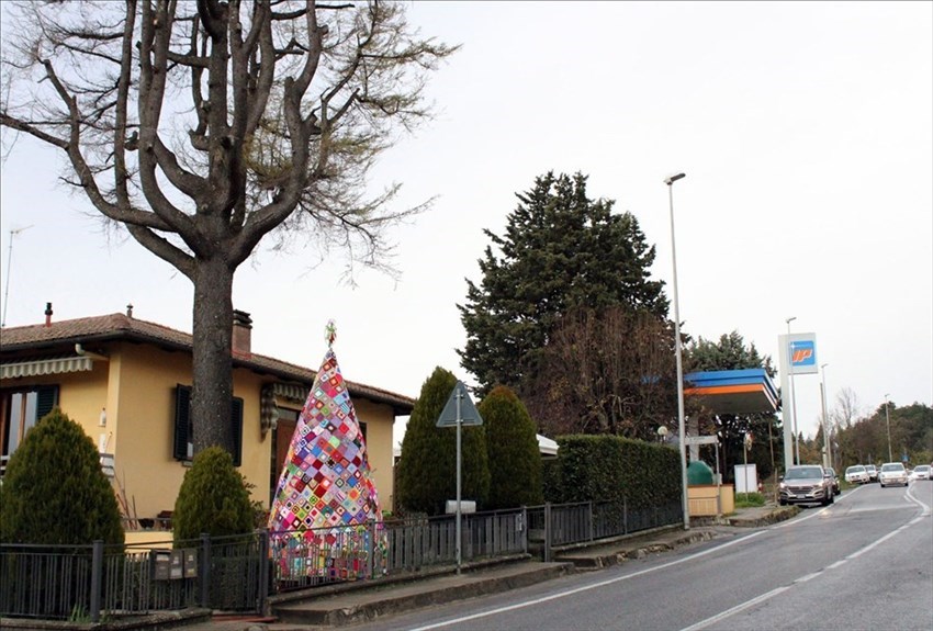 L'albero all'uncinetto