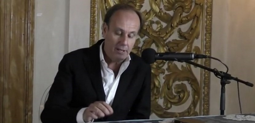 Un momento della premiazione di stamani