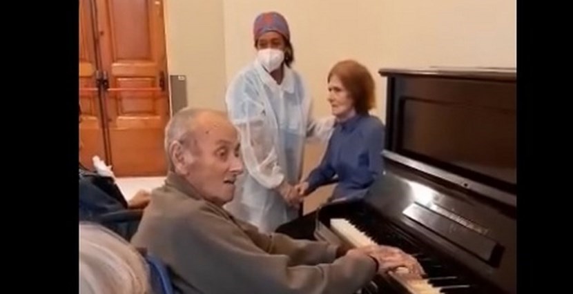 Il maestro Mauro Volpini