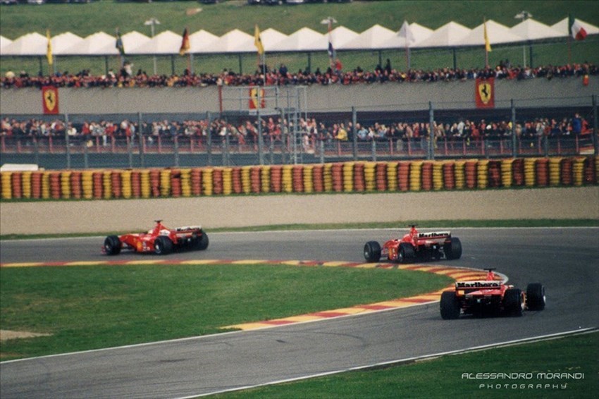 Ottobre 2000. Le Ferrari al Mugello