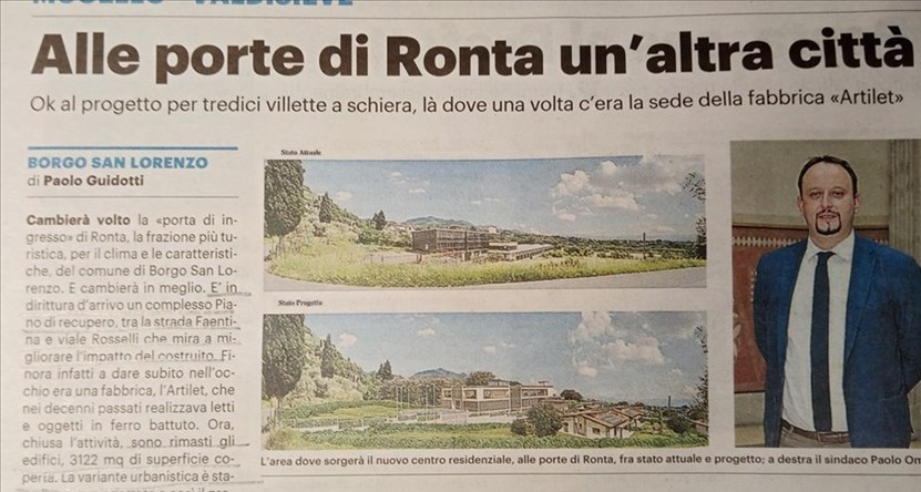 L'articolo di stamani su La Nazione