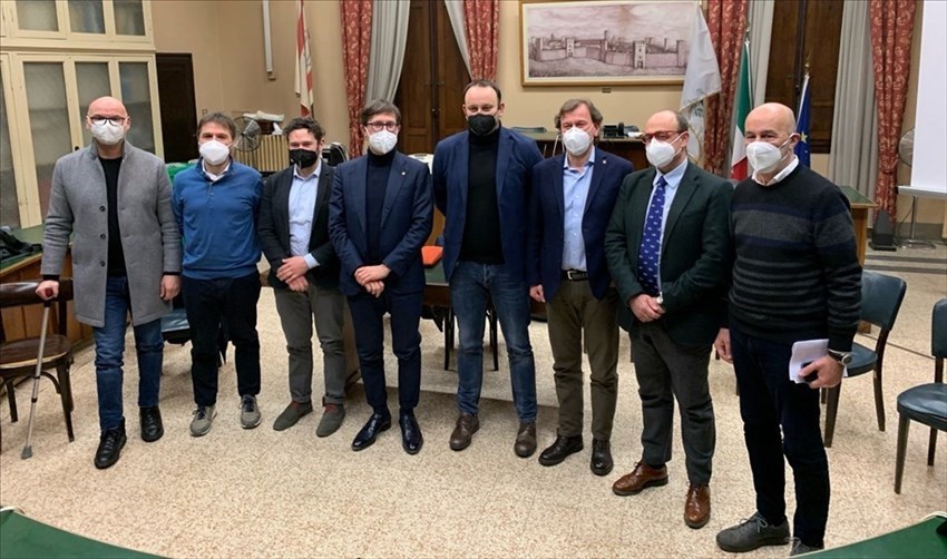 I sindaci mugellani con Nardella