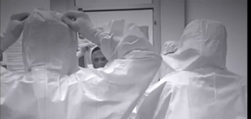 Infermieri nel reparto Covid