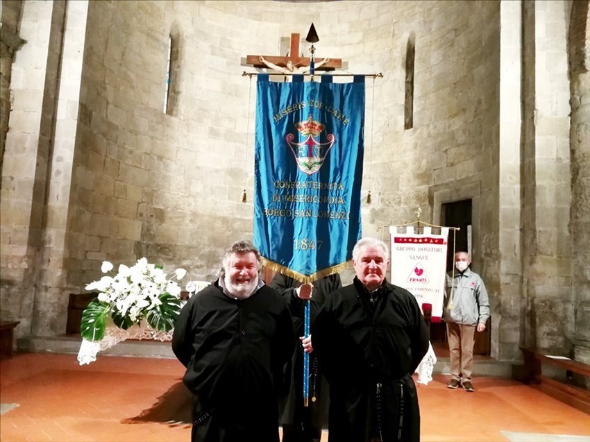 A sinistra Umberto Banchi Provveditore uscente e Piero Margheri Provveditore entrante