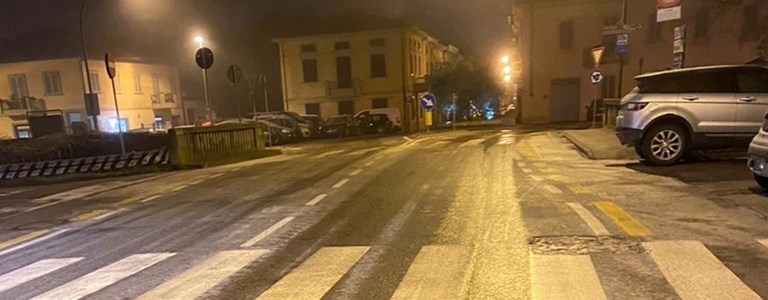 Strade di ghiaccio a Borgo