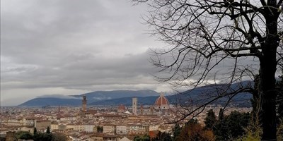 Firenze d'inverno, dopo la pioggia