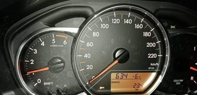 Stamani -6 a Borgo. Foto del Giorno da un lettore