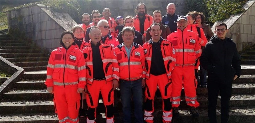 I volontari della Protezione Civile di Palazzuolo
