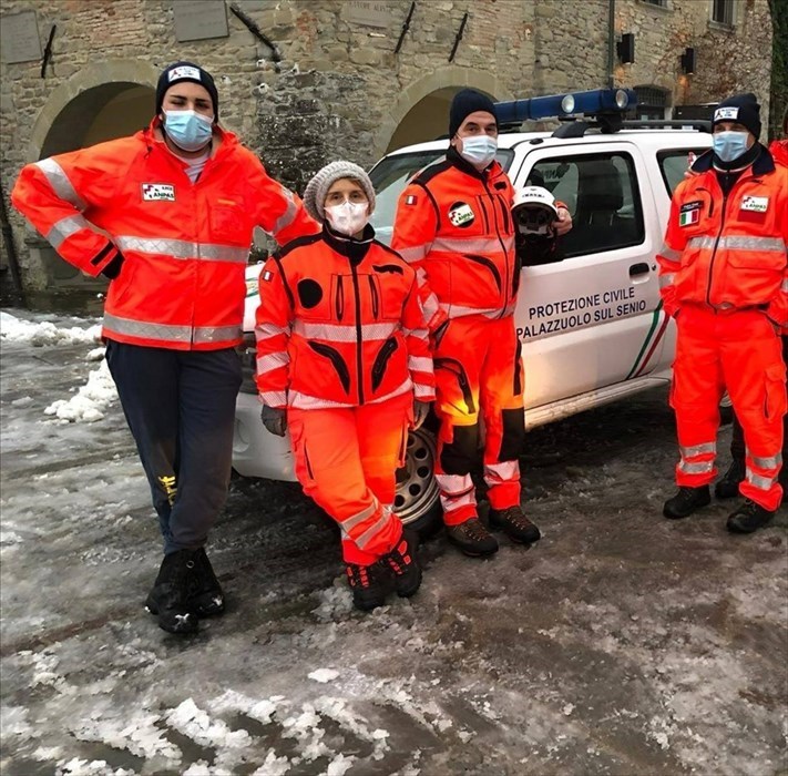 La Protezione Civile di Palazzuolo