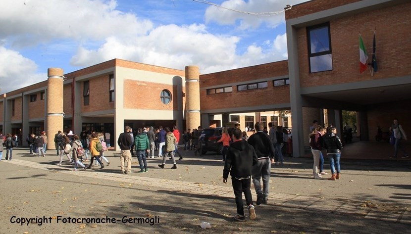 La scuola Giotto Ulivi di Borgo San Lorenzo. Foto di repertorio scattata prima del Covid