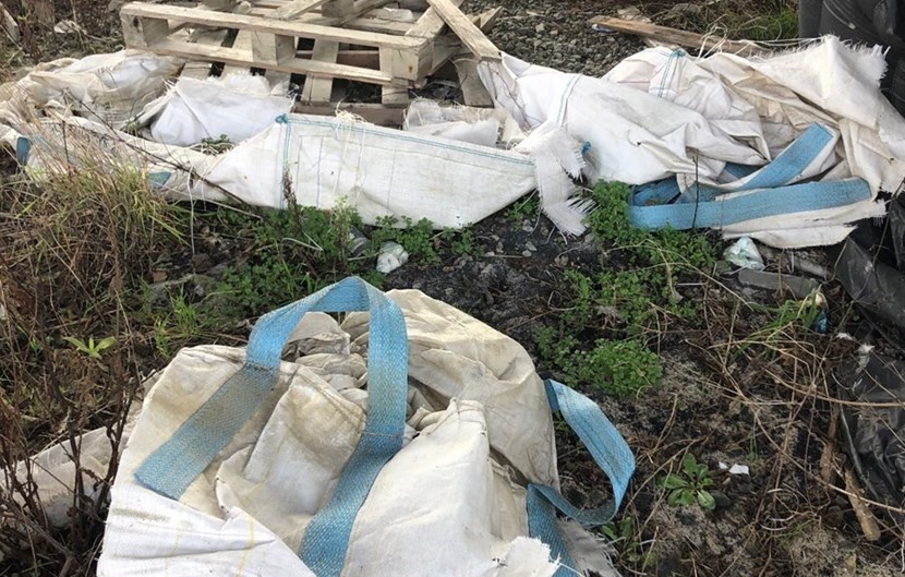 I rifiuti abbandonati