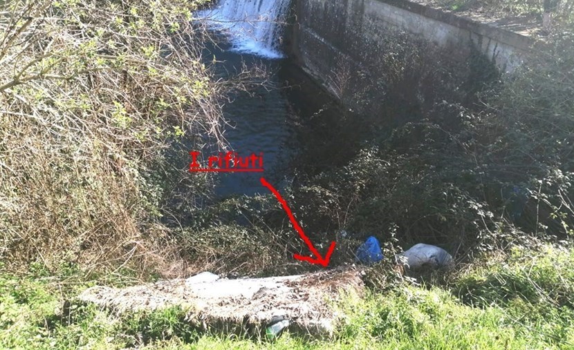 I rifiuti abbandonati