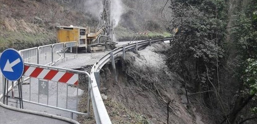 La strada tra Ronta e Razzuolo